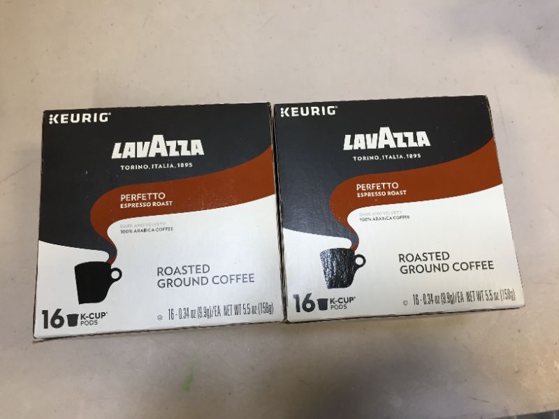 Photo 2 of 2 pack  - Lavazza Coffee K-Cup Pods Variety Pack for Keurig Single-Serve Coffee Brewers
exp may 2022