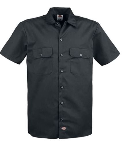 Photo 1 of Dickies Men's Short Sleeve Work Shirt - MEDIUM 
