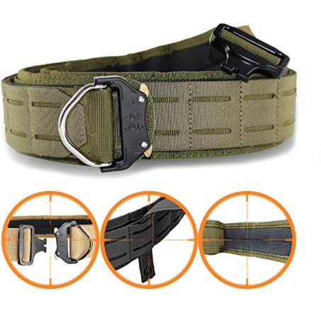 Photo 1 of Battle Belt Battle Belts Tactical - Tactical Gear Airsoft MOLLE Accessories - Hunting Gifts For Men Husband Dad VikingPolaris

SIZE SMALL - Length 34.5-38.5"
