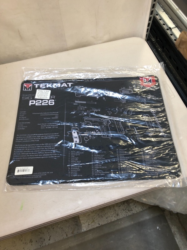 Photo 2 of TekMat Ultra Cleaning Mat for use with Sig P226 Black ,15" x 20"
