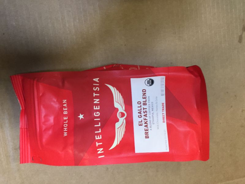 Photo 1 of Intelligentsia Organic El Gallo Breakfast Blend Coffee 12 oz. Bag exp---13-Feb-2022