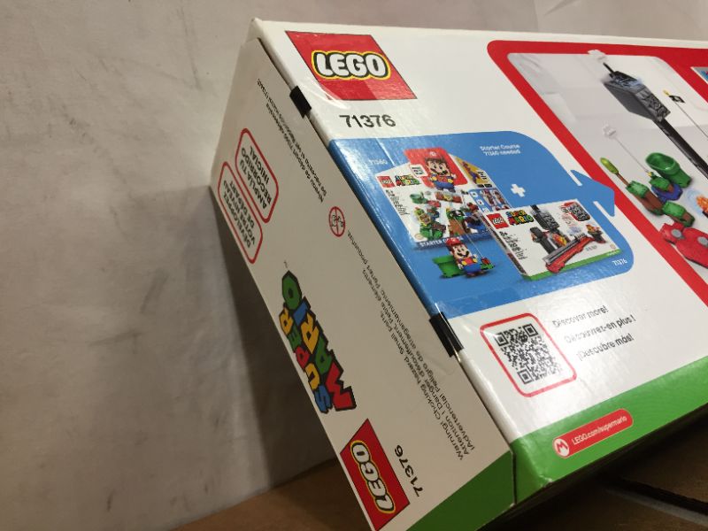 Photo 2 of --Brand new factory sealed  open for take picture--LEGO Super Mario Thwomp Drop Expansion Set 71376 Building Kit; Collectible Playset for Creative Kids to Add New Levels to Their Super Mario Starter Course (71360) Set (393 Pieces)