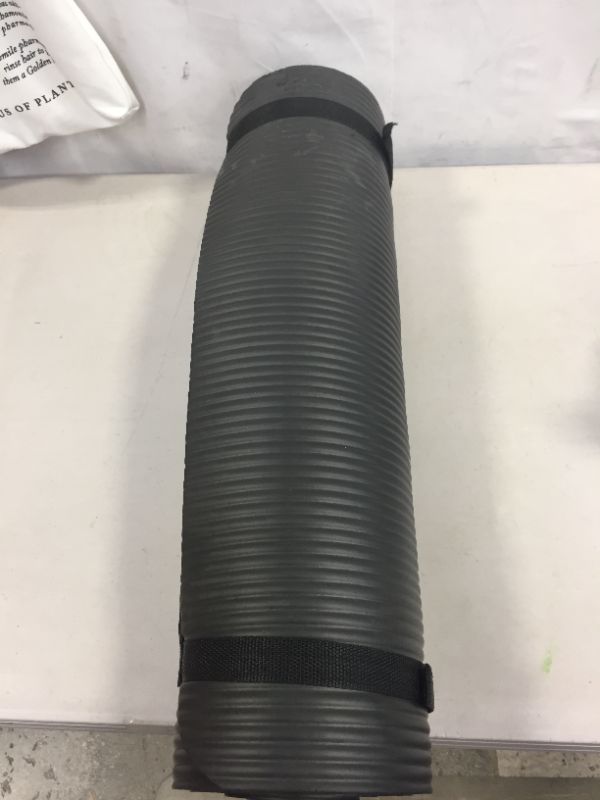 Photo 1 of amazon basics black yoga mat