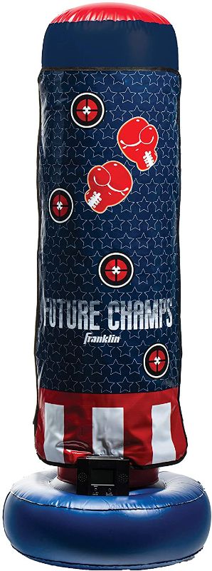 Photo 1 of Franklin Sports Kids Electronic Boxing Bag - Future Champs Inflatable MMA Kickboxing + Boxing Bag - Toy Youth Equipment for Kids + Toddlers - 60" x 22"
(UNABLE TO TEST)