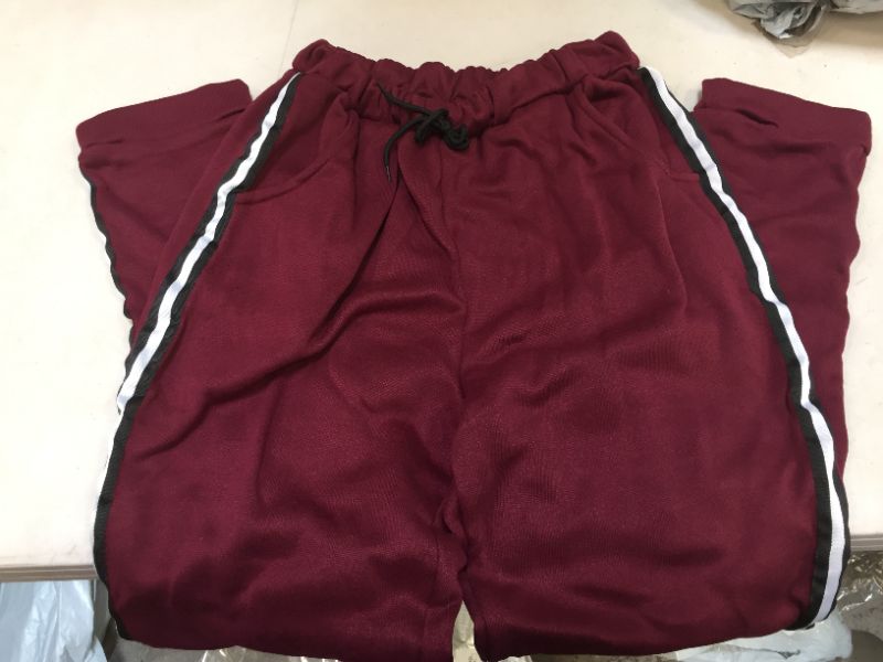 Photo 2 of BURGUNDY SWEAT SUIT SIZE XS