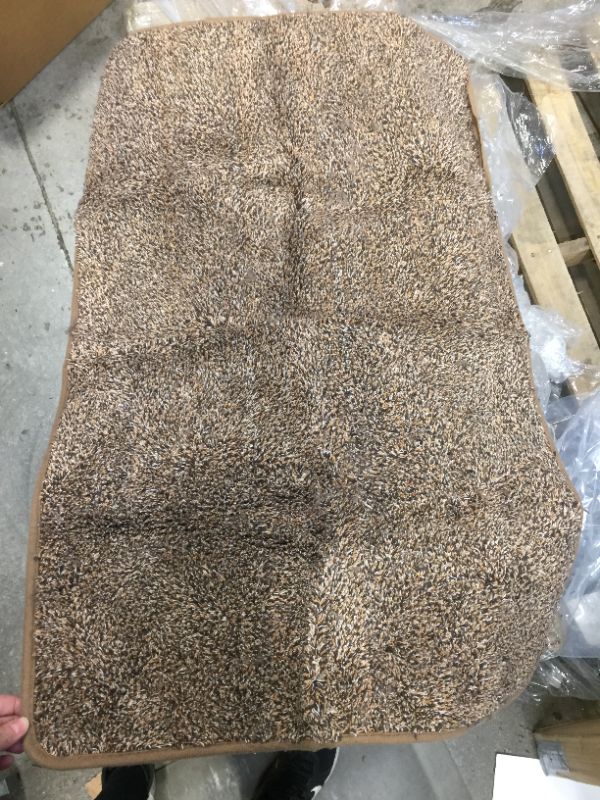 Photo 1 of FLOOR MAT - BROWN/TAN SPECKLED 