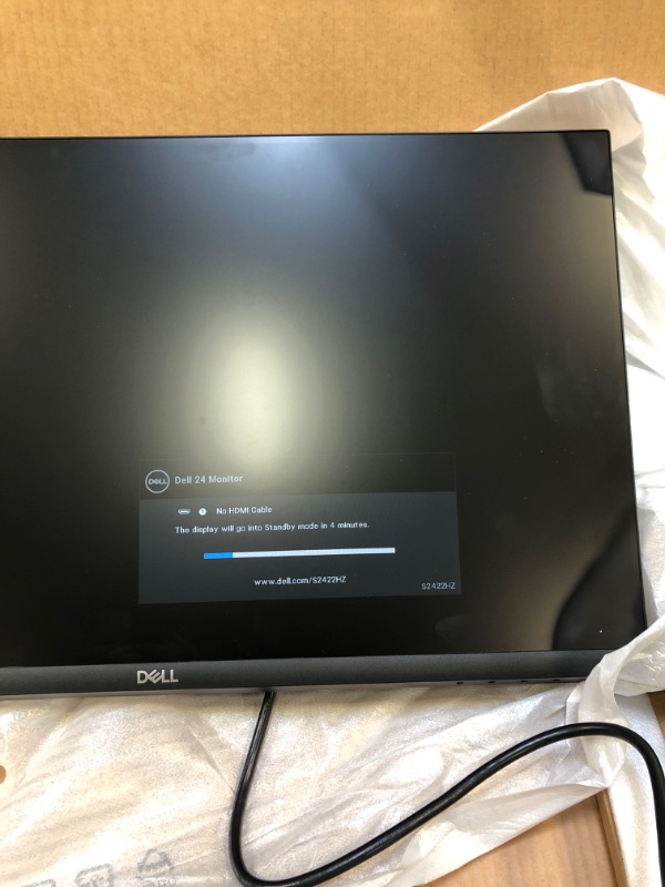 Photo 2 of Dell S2422HZ 24-inch FHD 1920 x 1080 75Hz Video Conferencing Monitor, Pop-up Camera, Noise-Cancelling Dual Microphones, Dual 5W Speakers, USB-C connectivity, 16.7 Million Colors, Silver (Latest Model)
