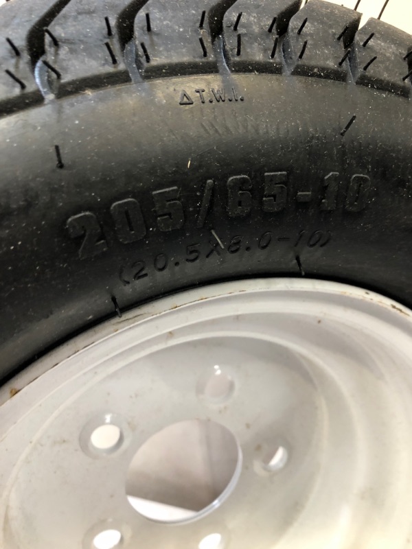 Photo 3 of 2 - TIRES - SIZE - 205-65-10 