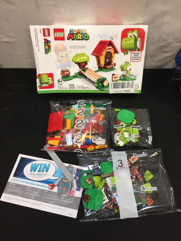 Photo 2 of LEGO Super Mario Mario’s House & Yoshi Expansion Set 71367 Building Kit, Collectible Toy to Combine with The Super Mario Adventures with Mario Starter Course (71360) Set (205 Pieces)