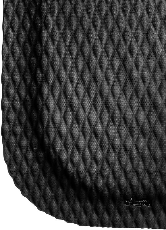 Photo 2 of Andersen 422 Nitrile Rubber Hog Heaven Anti-Fatigue Mat with Black Border, 3-Feet Length X 2-Feet Width X 7/8-Inch Thick, for Dry Areas
