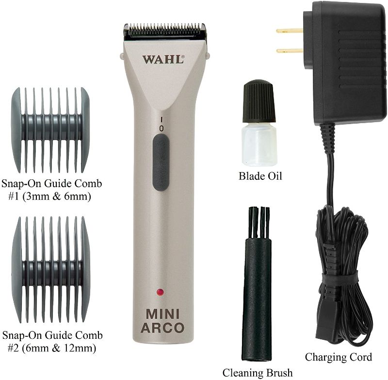 Photo 1 of Wahl Professional Animal MiniArco Corded / Cordless Pet, Dog, Cat, and Horse Trimmer Kit 