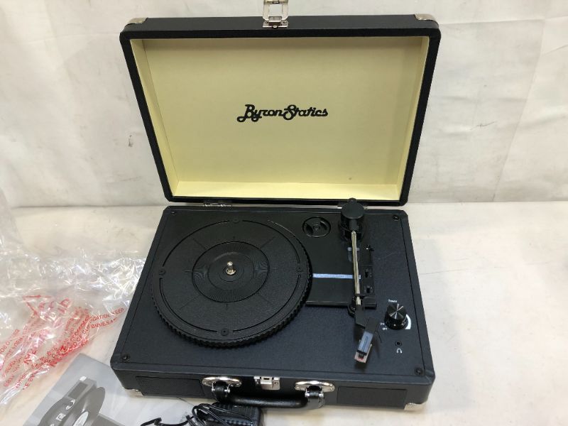 Photo 3 of Byron Statics Turntable KTS-601 3 Speed