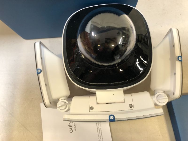 Photo 1 of OPEN BOX FOR PICTURE EUFY  security by ANKER 2K FULL HD FLOODING LIGHT CAMERA 360 camera coverage