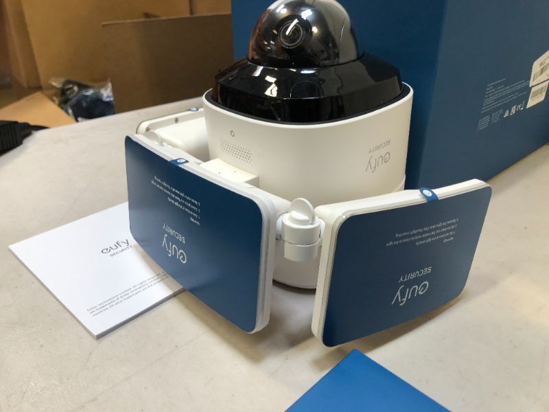Photo 1 of OPEN BOX FOR PICTURE EUFY  security by ANKER 2K FULL HD FLOODING LIGHT CAMERA 360 camera coverage