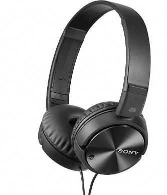 Photo 1 of Sony Noise Canceling On-Ear Wired Headphones (MDRZX110NC)

