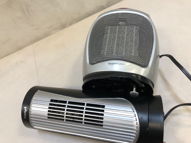 Photo 1 of 2 items 1 heater and 1 mini fan