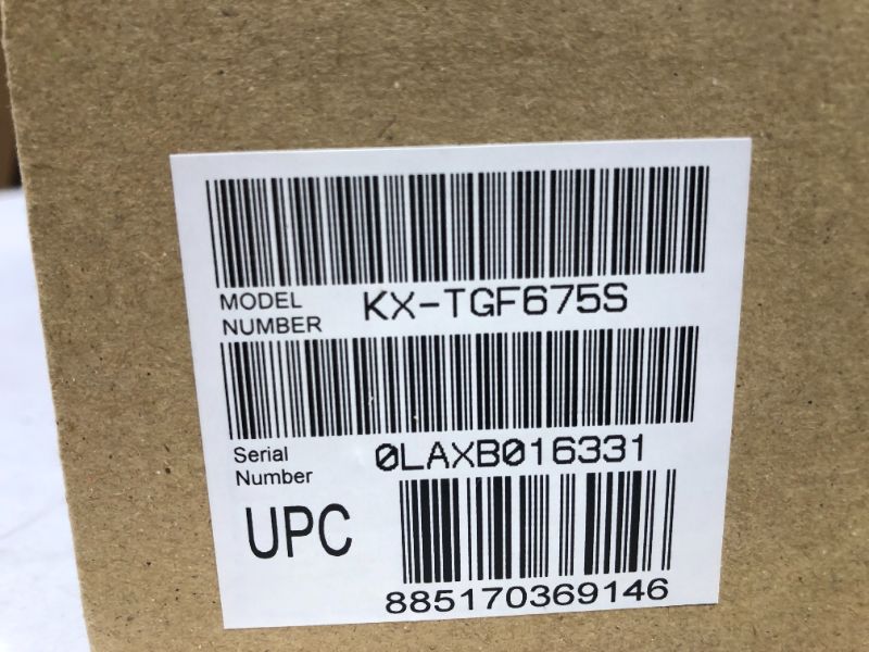 Photo 2 of Panasonic KX-TGF675 HD LINK2CELL Cordless Telephone with Digital Answering Machine  5 Handsets (BOX OPEN FOR PICTURE)