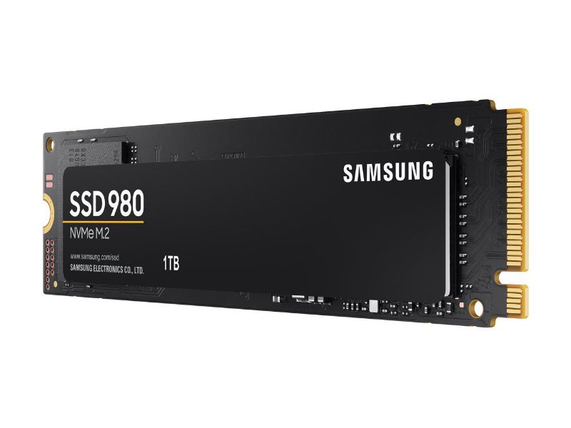 Photo 1 of SAMSUNG 980 M.2 2280 1TB PCI-Express 3.0 x4, NVMe 1.4 V-NAND MLC Internal Solid State Drive (SSD) MZ-V8V1T0B/AM
