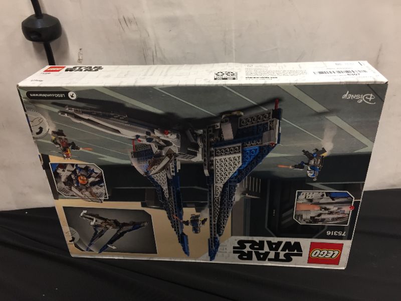 Photo 2 of (BRAND NEW FACTORY SEALED)LEGO Star Wars Mandalorian Starfighter 75316 Building Kit

