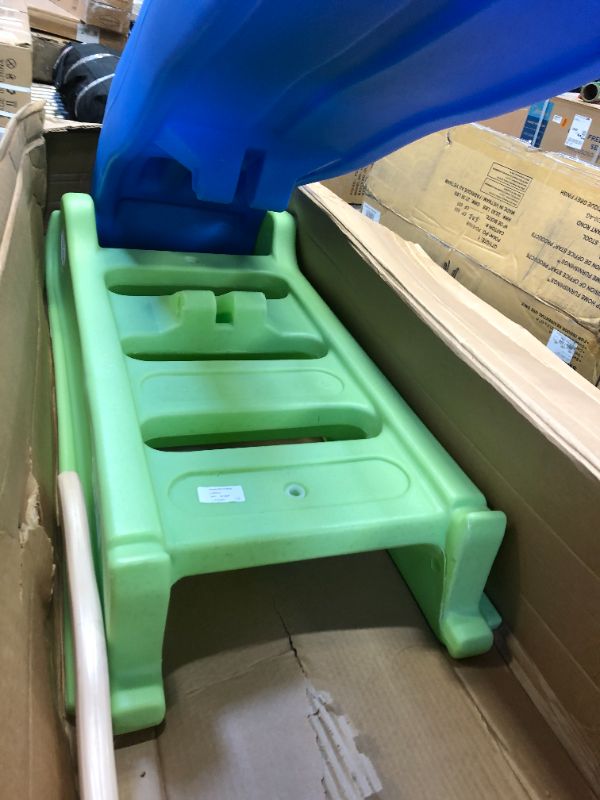 Photo 1 of Little Tikes Easy Store Large Slide , Blue/Green
