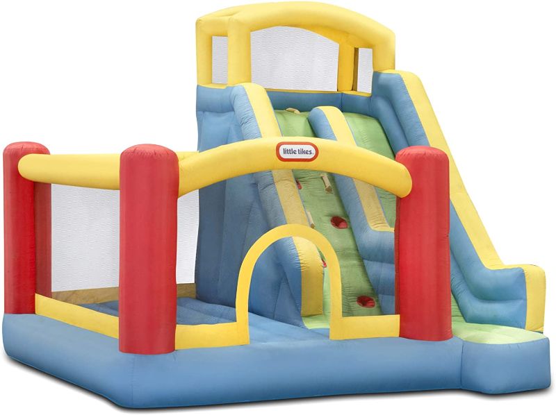 Photo 1 of Little Tikes Giant Inflatable Slide Bouncer with Heavy Duty Bouncer