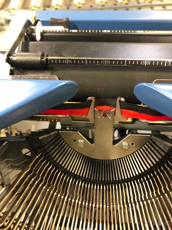 Photo 1 of  Royal Classic Manual Typewriter, Blue
