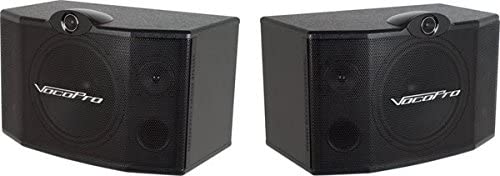 Photo 1 of VocoPro SV-500 10-Inch 3-Way Vocal Speaker (Pair)
