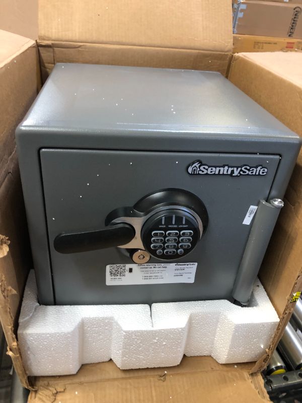 Photo 2 of Sentry Fire-Safe Electronic Lock Business Safes, Grey