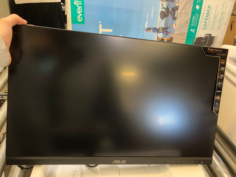 Photo 2 of ASUS ProArt Display PA279CV 27” 4K HDR UHD (3840 x 2160) Monitor, IPS, 100% sRGB/Rec. 709, ?E < 2, USB-C DisplayPort HDMI USB hub, Calman Verified, Eye Care, Tilt Pivot Swivel Height Adjustable NON FUNCTIONAL