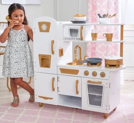 Photo 1 of Kid Kraft MODERN WHITE PLAY KITCHEN