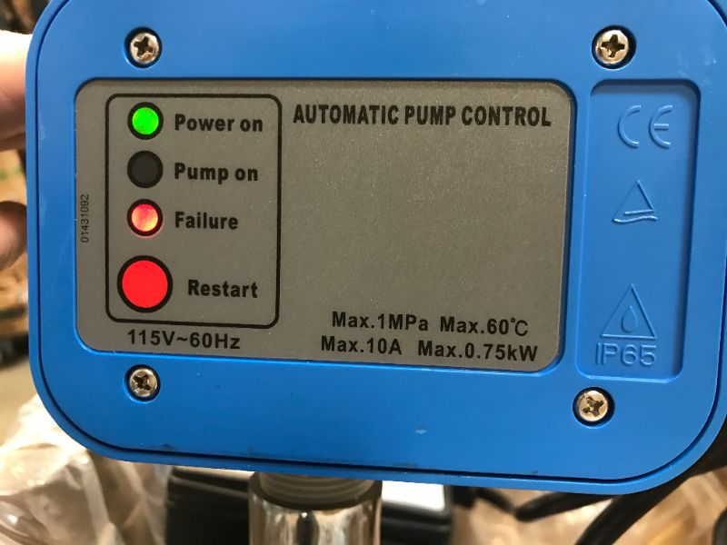 Photo 1 of Pump Shallow Well 3/4 HP 506532SS