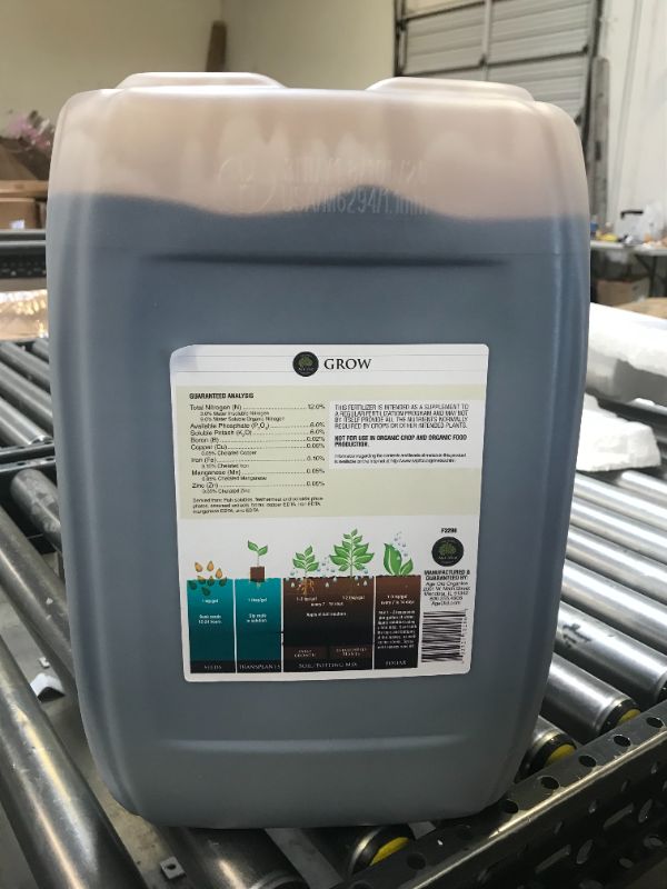 Photo 2 of Age Old Grow Natural Based Liquid Fertilizer, 6-Gallon