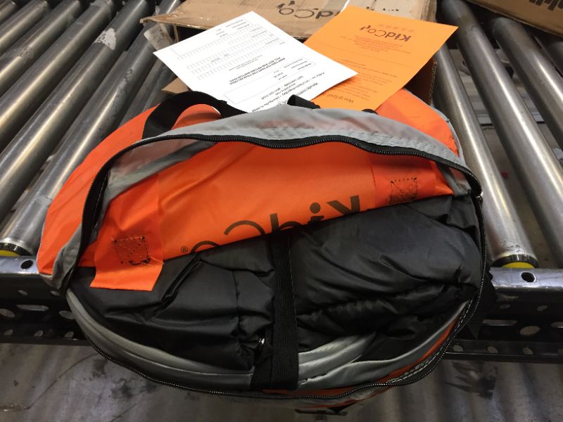 Photo 1 of KidCo PeaPod Portable Travel Bed, Tangerine