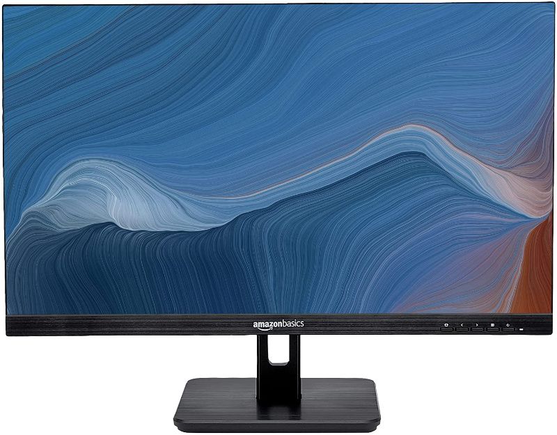 Photo 1 of Amazon Basics Full HD Monitor with Stand, Powered with AOC Technology, 75 Hz, VESA Compliant, 24-Inch