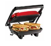 Photo 1 of Hamilton Beach Panini Press Gourmet Sandwich Maker Model# 25462Z