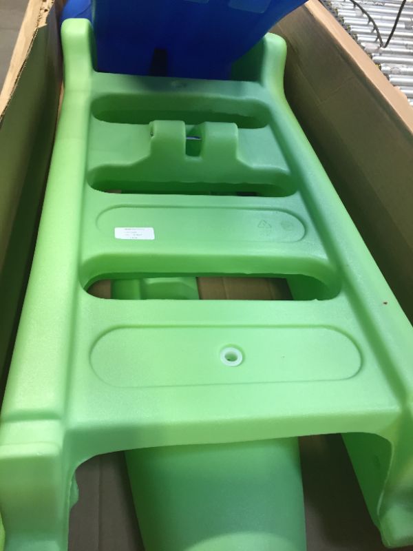 Photo 1 of Little Tikes Easy Store Large Slide , Blue/Green
