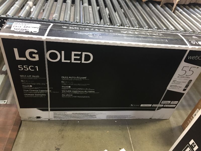 Photo 6 of LG 55" Class 4K UHD Smart OLED HDR TV - OLED55C1 PARTS ONLY