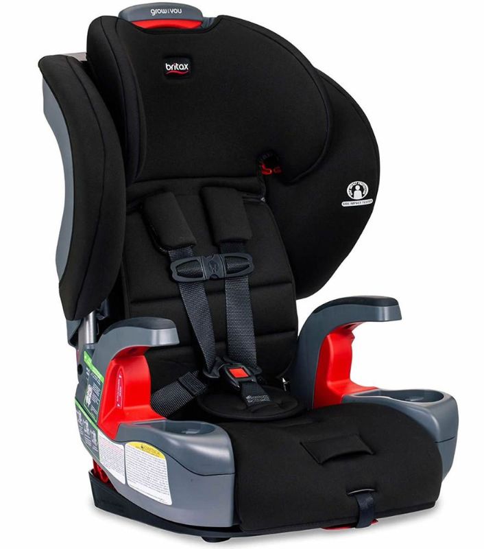 Photo 1 of Britax Grow with You ClickTight Harness-2-Booster Car Seat, Cobblestone SafeWash
