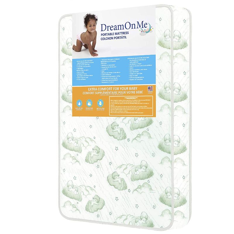 Photo 1 of Dream On Me 3" Firm Play Yd Mattress, (28F-SF), Square Corner
