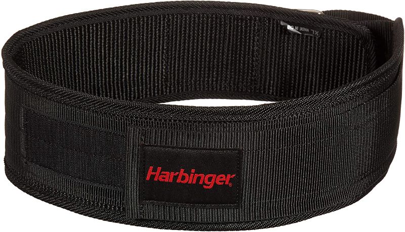 Photo 1 of Harbinger 4-Inch Nylon Weightlifting Belt SIZE MEDIUM
