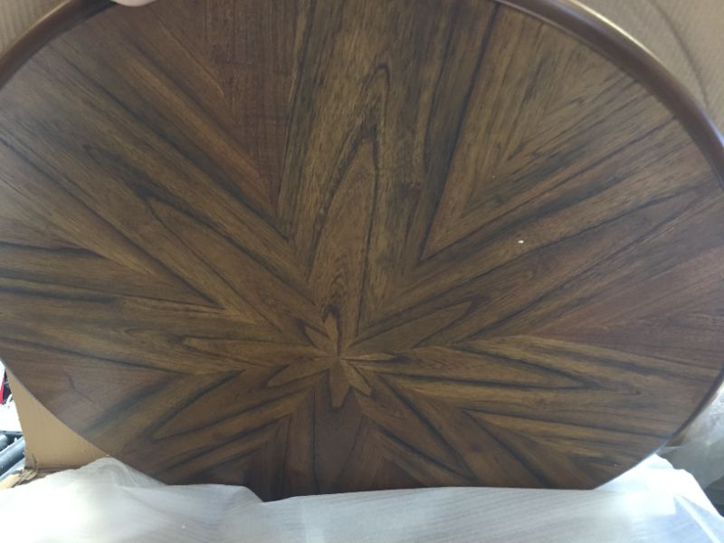 Photo 6 of Centiar Two-tone Brown Round Counter Table