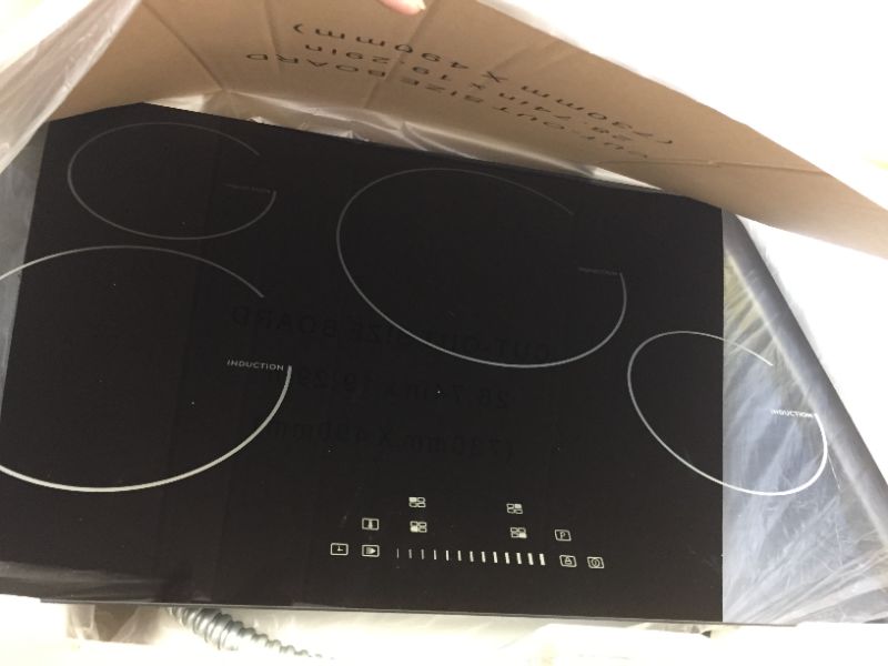 Photo 2 of 30-inche Induction Cooktop with 9 heating Level and Timer