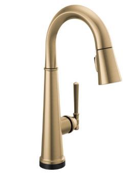 Photo 1 of Delta Faucet - 9982T-CZ-PR-DST - Emmeline™ Single Handle Pull Down Bar/Prep Faucet with Touch2O Technology