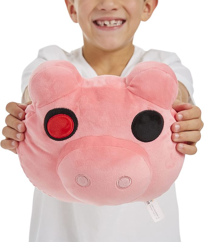 Photo 1 of PIGGY Pillow Plushies Doughmigos, Stuffed Animal Plush Toy with Soft Squishy Filling - Piggy, 8"
