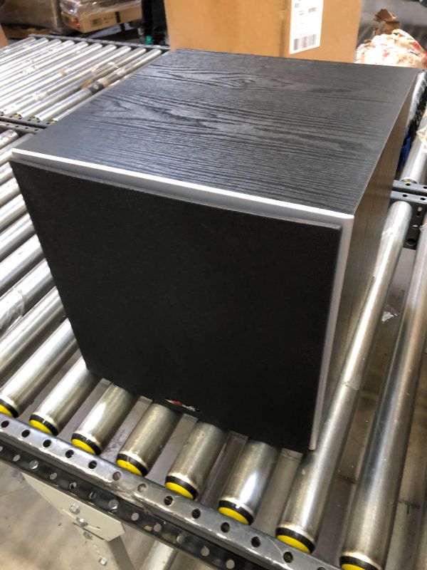 Photo 1 of Polk Audio PSW10 10" Powered Subwoofer - Power Port Technology, Up to 100 Watts, Big Bass in Compact Design, Easy Setup with Home Theater Systems Black
