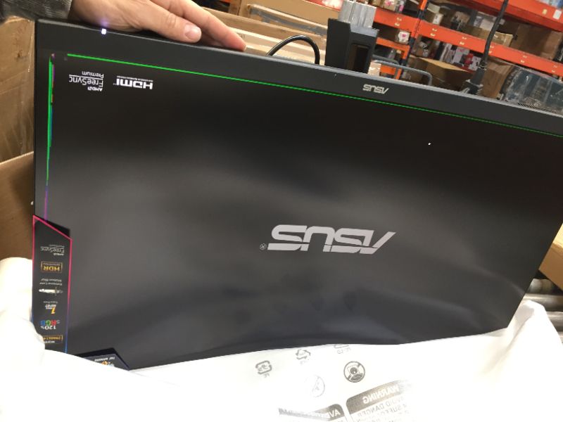 Photo 1 of ASUS TUF Gaming 32" 2K HDR Curved Monitor (VG32VQ1B) - WQHD (2560 x 1440)