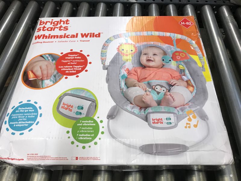 Photo 6 of Bright Starts Whimsical Wild Cradling Bouncer