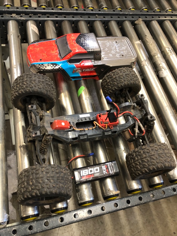 Photo 2 of ARRMA 1/10 Granite Voltage 2wd Brushed Mega MT RTR Red/black ARA102727T3
