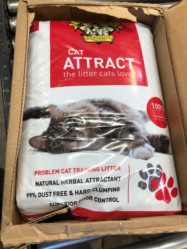 Photo 2 of Dr. Elsey's Precious Cat Attract Unscented Clumping Clay Cat Litter, 40-lb bag