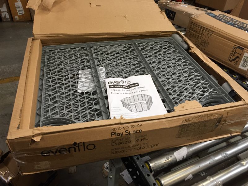 Photo 1 of Evenflo Versatile Play Space (Cool Gray)